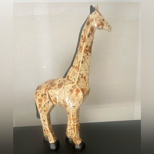 Mid Century Modern Pottery Faceted Giraffe